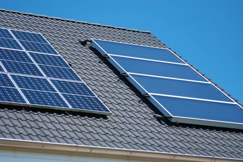 Solar Panels on Roof